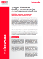 Pratiques alimentaires durables : un autre regard sur et avec les personnes modestes