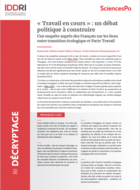 « Travail en cours » : un débat politique à construire - Une enquête auprès des Français sur les liens entre transition écologique et Pacte Travail