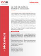 Un droit à la fraîcheur à définir et à construire
