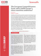 The European Competitiveness Fund: will it fulfill Europe’s clean transition ambitions?
