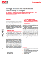 Ecology and climate: what are the French ready to accept? An insight based on opinion and research into the acceptability of public climate policies