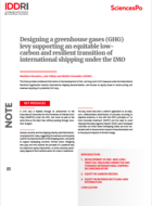Designing a greenhouse gases (GHG) levy supporting an equitable low-carbon and resilient transition of international shipping under the IMO