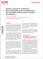 Quelles initiatives politiques internationales pour la prévention des maladies infectieuses d’origine zoonotique?