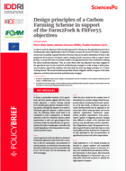 Design principles of a Carbon Farming Scheme in support of the Farm2Fork & FitFor55 objectives