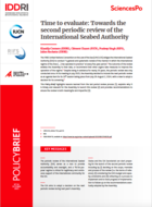 Time to evaluate: Towards the second periodic review of the International Seabed Authority