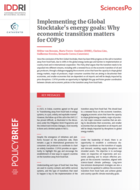 Mettre en œuvre les objectifs énergétiques du Bilan mondial : pourquoi la transition économique est importante pour la COP 30