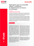 Hydrogen for climate neutrality: deployment conditions in France and Europe