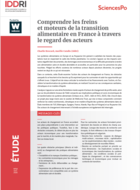 Comprendre les freins et moteurs de la transition alimentaire en France à travers le regard des acteurs