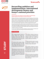 Concilier ambition et mise en œuvre : le financement international du développement et les priorités nationales du Kenya