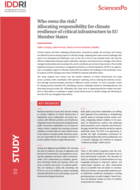 Qui assume les risques climatiques sur les infrastructures en Europe ? Répartition des responsabilités en matière de résilience climatique dans les États membres de l'UE