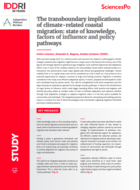 The transboundary implications of climate-related coastal migration: state of knowledge, factors of influence and policy pathways
