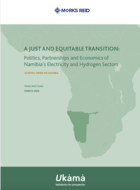 Pour une transition juste et équitable : politiques, partenariats et économie des secteurs de l'électricité et de l'hydrogène en Namibie / Document de cadrage sur la Namibie