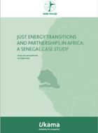 Partenariats et transitions énergétiques justes et en Afrique : étude de cas Sénégal