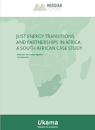 Just energy transitions and partnerships in Africa: A South African case study