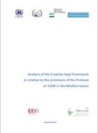 Analysis of the Croatian legal framework in relation to the provisions of the Protocol on ICZM in the Mediterranean