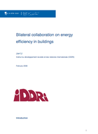Bilateral collaboration on energy efficiency in buildings
