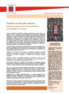 Planifier la ville bas-carbone : réflexions autour des coûts d’abattement des politiques de mobilité