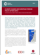 Climate change and European foreign policy after COP21