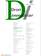 « Règles d’urbanisme, prix fonciers, prix immobiliers »