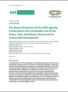 The Ocean Dimension of the 2030 Agenda: Conservation and Sustainable Use of the Ocean, Seas, and Marine Resources for Sustainable Development
