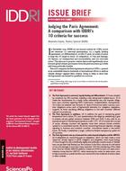 Évaluer l’accord de Paris : une comparaison avec les 10 critères de réussite définis par l’Iddri