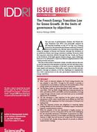 The French Energy Transition Law for Green Growth: At the limits of governance by objectives