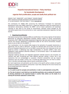 "Powerful International Science – Policy Interfaces for Sustainable Development: organise their proliferation, accept and clarify their political role"