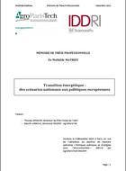 Transition énergétique : des scénarios nationaux aux politiques européennes