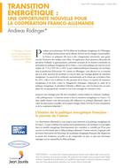 Transition énergétique : une opportunité nouvelle pour la coopération franco-allemande