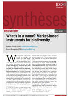 What’s in a name? Market-based instruments for biodiversity