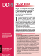 Which accountability framework and transformational potential of a multi-stakeholder initiative? The case of the 4‰ Initiative