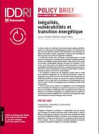 Inégalités, vulnérabilités et transition énergétique