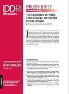 Comité de la sécurité alimentaire mondiale : consolider les avancées de la réforme