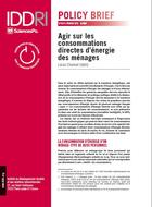 Agir sur les consommations directes d’énergie des ménages