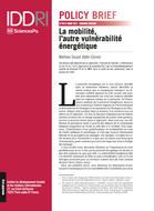 La mobilité, l’autre vulnérabilité énergétique