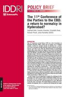 The 11th Conference of the Parties to the CBD: a return to normalcy in Hyderabad?