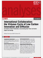International Collaboration: the Virtuous Cycle of Low Carbon Innovation and Diffusion.