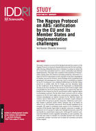 The Nagoya Protocol on ABS: ratification by the EU and its Member States and implementation challenges