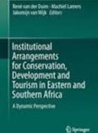 The Tsiseb conservancy: how communities, the State and the market struggle for its success