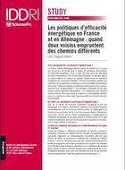 Les politiques d’efficacité énergétique en France et en Allemagne : quand deux voisins empruntent des chemins différents
