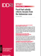 Réforme des subventions aux énergies fossiles : leçons du cas d'étude indonésien