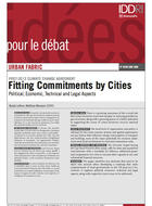 Post-2012 Climate Change Agreement: Fitting Commitments by Cities. Political, Economic, Technical and Legal Aspects