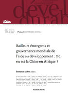 Chinese assistance to Africa: characterization and position regarding the global governance of development aid