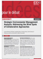 Strategic Environmental Management Analysis: Addressing the Blind Spots of Collaborative Approaches