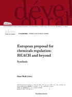 European proposal for chemicals regulation: REACH and beyond, synthesis