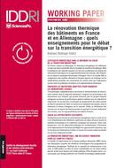 La rénovation thermique des bâtiments en France et en Allemagne : quels enseignements pour le débat sur la transition énergétique ?