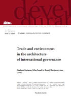 Trade and environment in the architecture of international governance