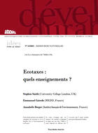 Ecotaxes : quels enseignements ?