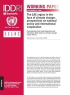 The LAC region in the face of climate change: perspectives on national policy and international cooperation