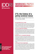 2°C: the history of a policy-science nexus